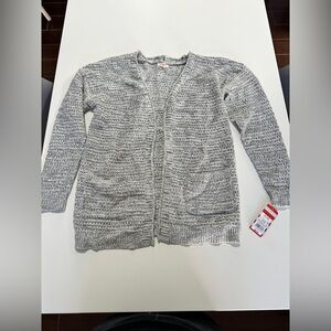 Cat & Jack Gray Knit Cardigan